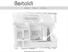 Tablet Screenshot of bertoldibristol.com